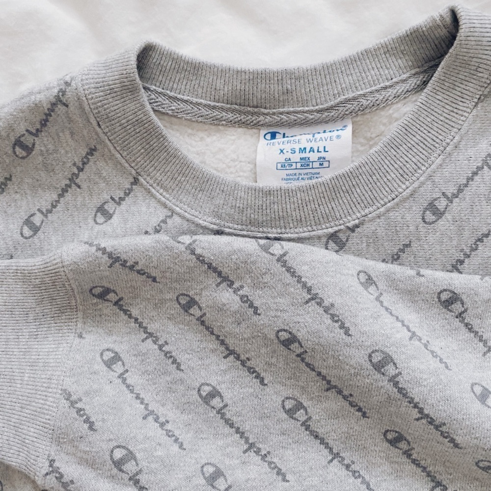 champion cropped sweater - Picture 2 of 2